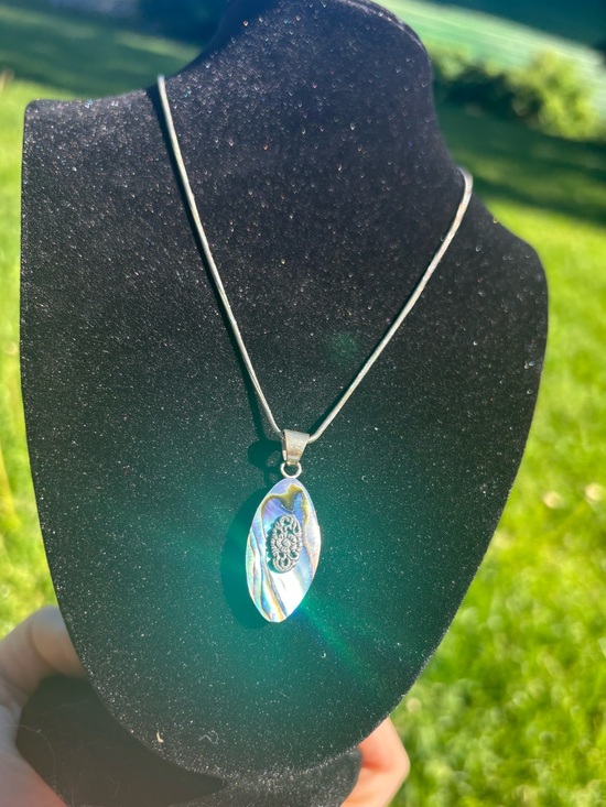 Jewelry - Abalone Shell Pendant.